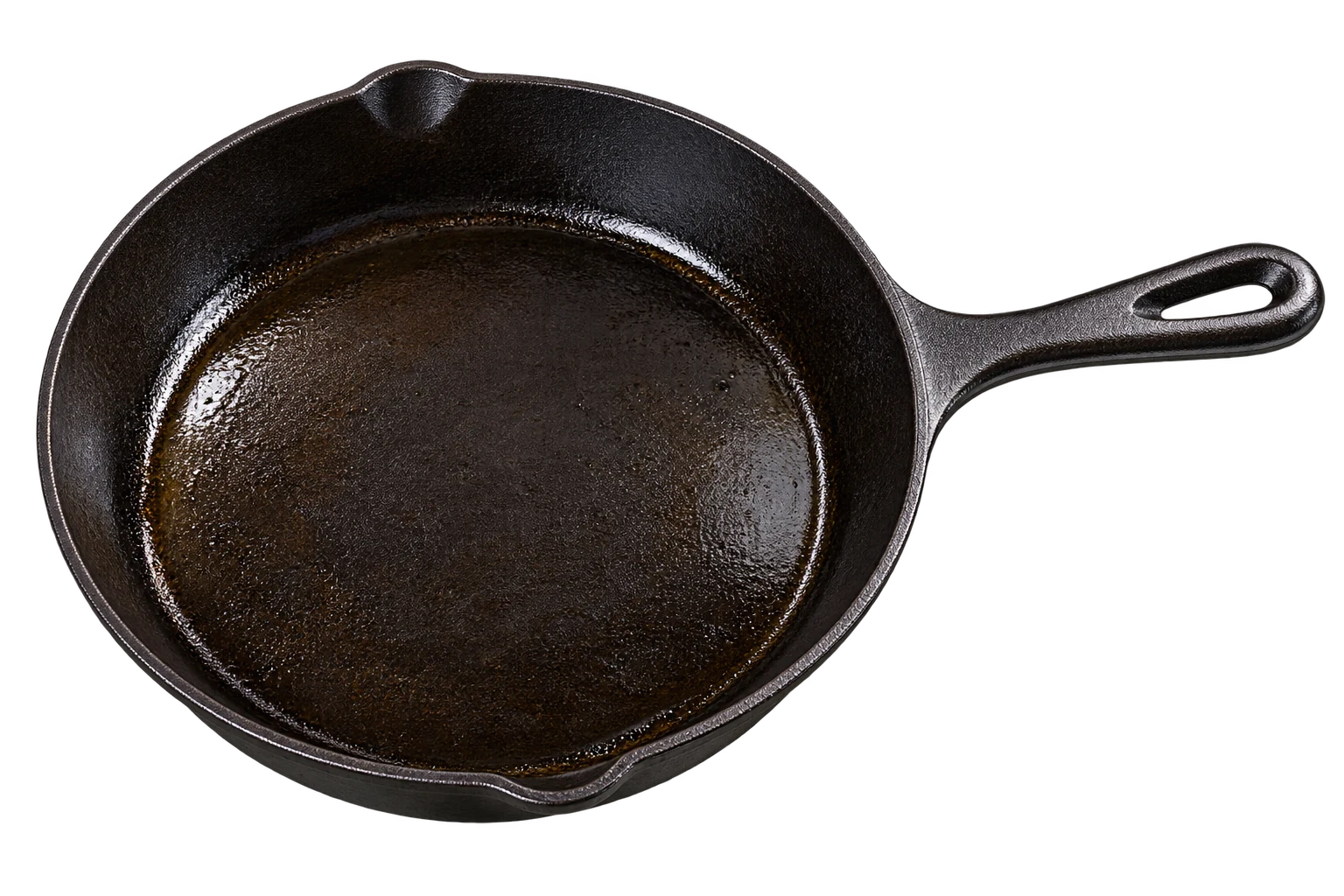 Kuali cast iron realistik